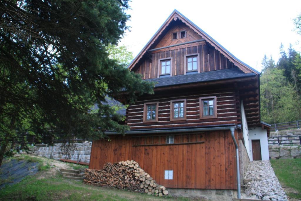 Balada horská chata Bedřichov Esterno foto